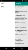 Joomla Security Checklist capture d'écran 1