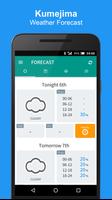 Kumejima Weather Forecast پوسٹر