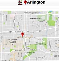 Arlington Map पोस्टर