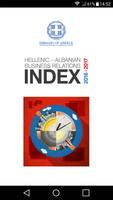 Hellenic - Albanian Business Relations Index 16-17 Affiche
