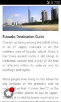 Fukuoka Travel Guide - Japan Affiche