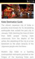 Kobe Travel Guide - Japan Affiche