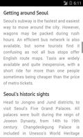 Seoul Travel Guide South Korea capture d'écran 1
