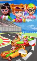 Candy Rush Racer: Car Salon! Affiche