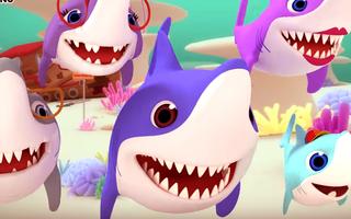 New Baby Shark Song Video Affiche