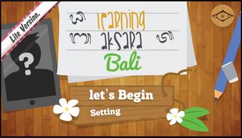 Learning Aksara Bali পোস্টার