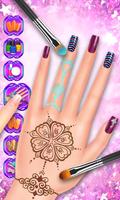 Nail & Henna Beauty SPA Salon Plakat