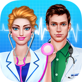Surgery Doctor Girl Salon Game icon