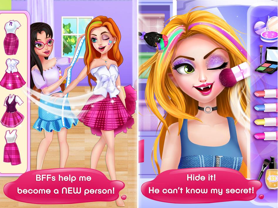  permainan  anak  perempuan  berdandan makeup salon  for 