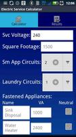 Electric Service Calculator poster