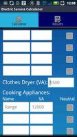 Electric Service Calculator screenshot 1