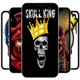 Skull King Wallpapers (Free) icône