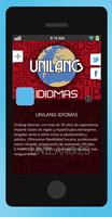 UNILANG IDIOMAS poster