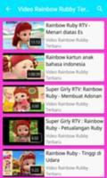 Poster Video Rainbow Ruby 2018