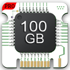 100 GB RAM Booster : 100 GB Storage Space Cleaner icône