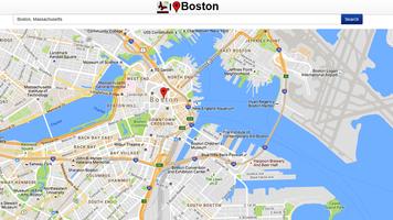 Boston Map capture d'écran 1