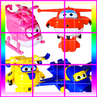 New Super Wings Puzzle आइकन