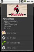 Nando's Finder ภาพหน้าจอ 1