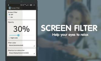 Screen filter Eyestrain relief capture d'écran 1
