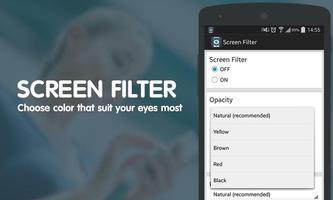 Screen filter Eyestrain relief capture d'écran 2