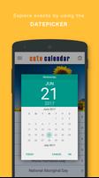 Cute Calendar PRO syot layar 3