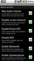 Car Dock Settings poster