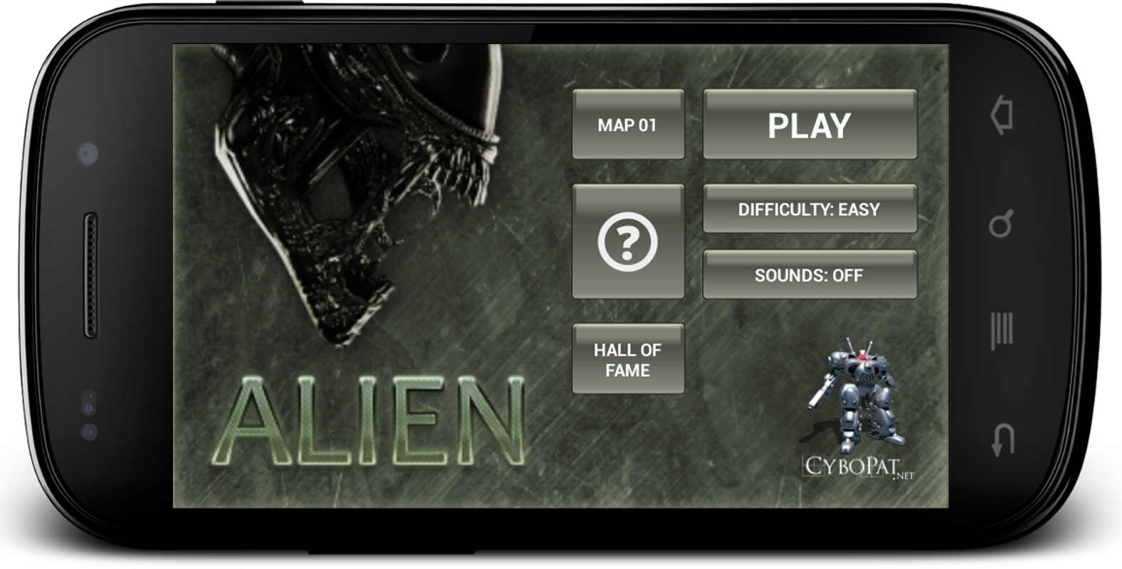 Чужой игра на андроид. Андроид из игры Alien.