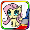 Art Pony Coloring Book