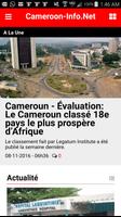 Cameroon-Info.Net captura de pantalla 1