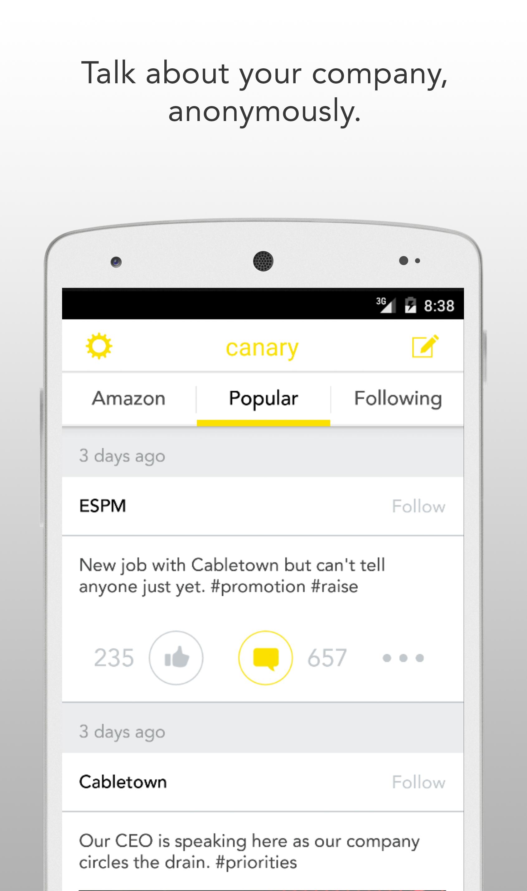 Android canary Android canary