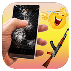 Icona Broken screen prank app 3