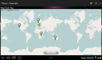 Pinour - Team GPS स्क्रीनशॉट 1