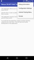 برنامه‌نما Field Test Mode (Nexus 5X/6P) عکس از صفحه