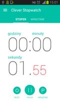 Clever Stopwatch Affiche