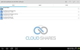 Cloudshares.net Cloud Storage تصوير الشاشة 2