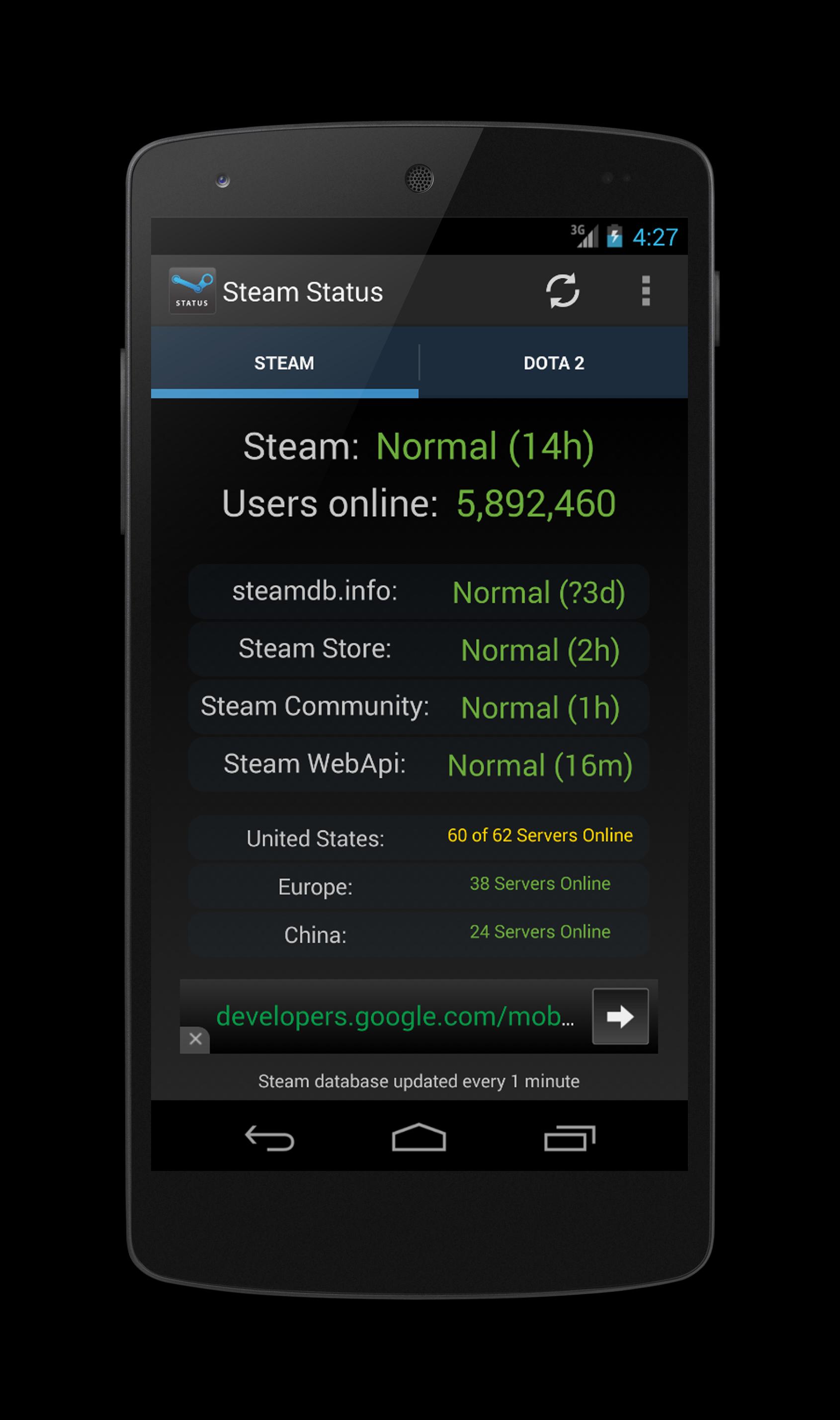 Steam status info фото 4