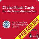 Civics Flash Cards Premium for US Citizenship Test aplikacja