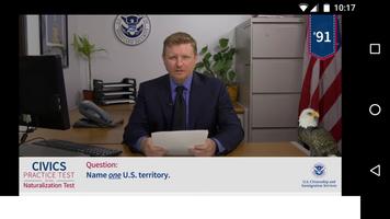 US Citizenship Test 2017 Video capture d'écran 2