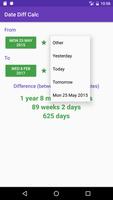 2 Schermata Date Difference Calculator