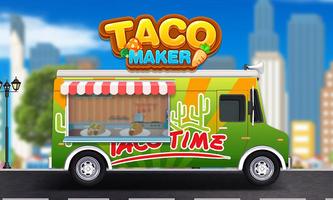 Mexican Taco: Kids Food Game Cartaz