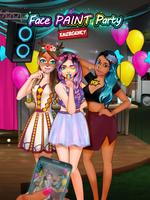 Face Paint Party - Social Star plakat