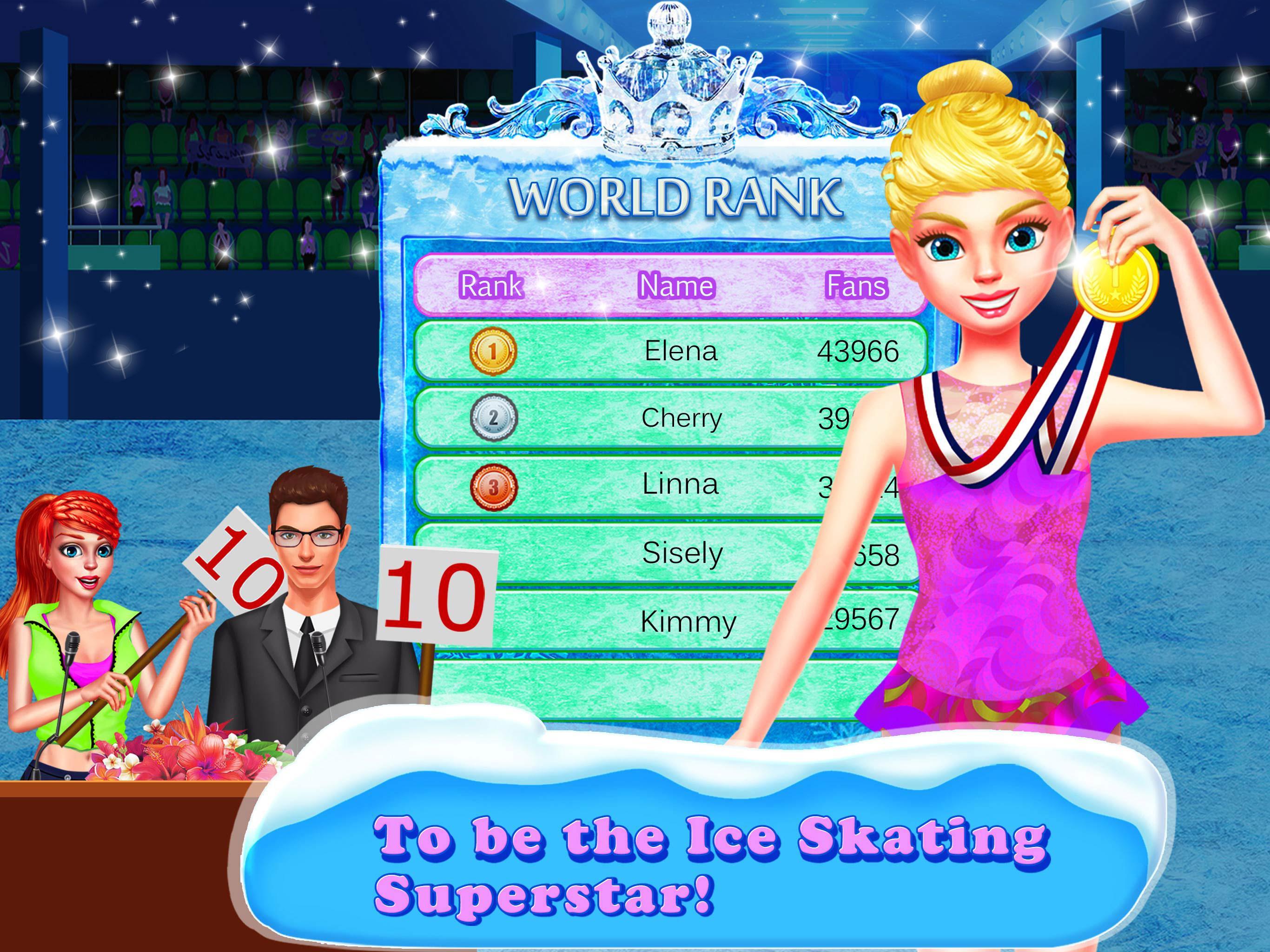 Ice Skating Ballerina Winter Ballet Dance For Android Apk Download - frozen gymnastics and ice skating roblox