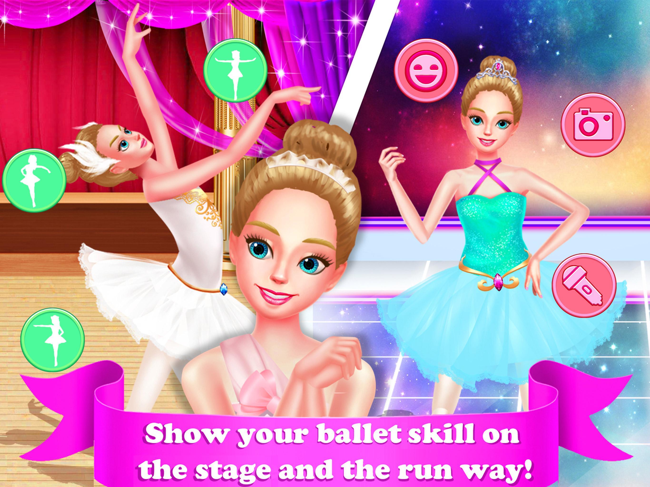 Pretty Ballerina New Fashion Girl Star ❤Free Games for Android - APK  Download
