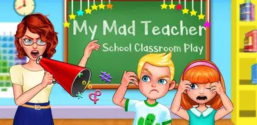 Verrückter wütender Lehrer - T