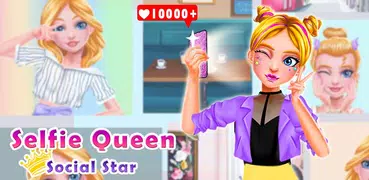Selfie Queen Social Superstar: Игры для девочек
