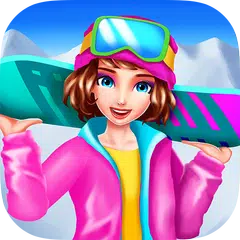 Ski Girl Superstar:Perfektes 10 ❤ Winter Snowboard APK Herunterladen