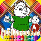 coloring book for Chipmunk 圖標