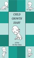 Child Growth Diary Affiche