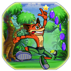 آیکون‌ crazy crash:Jungle Bandicoot