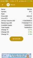 Crypto Coins Monitor تصوير الشاشة 1